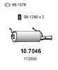 ASSO 10.7046 End Silencer